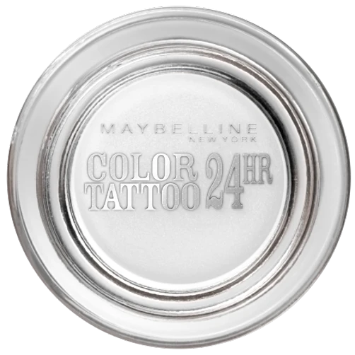 Maybelline New York Eyestudio Color Tattoo 24H Creme-Gel-Lidschatten Nr. 45 Infinite White 1 Maybelline New York Eyestudio Color Tattoo 24H Creme-Gel-Lidschatten Nr. 45 Infinite White